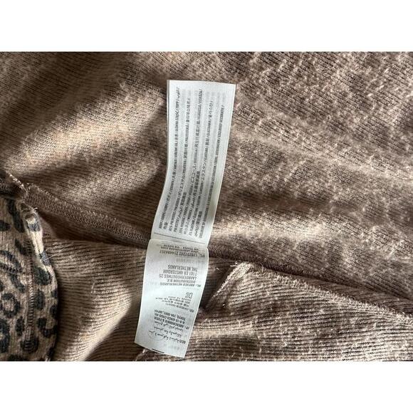 Abercrombie & Fitch Soft A&F Leopard Animal Print Duster Cardigan Women Size XS - Picture 9 of 12